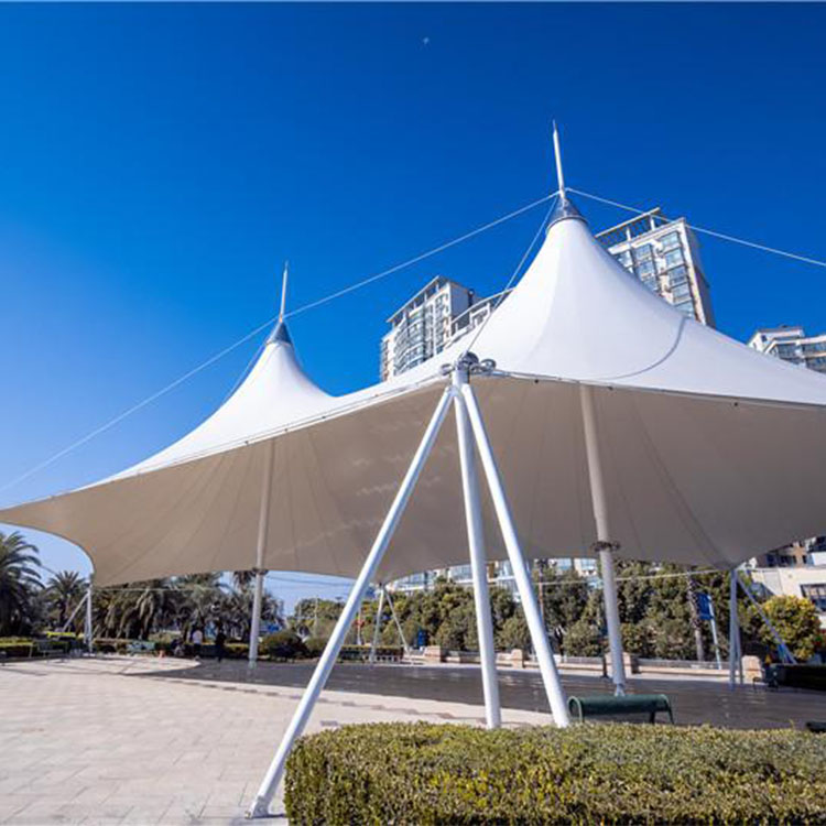 库车市膜结构景观棚