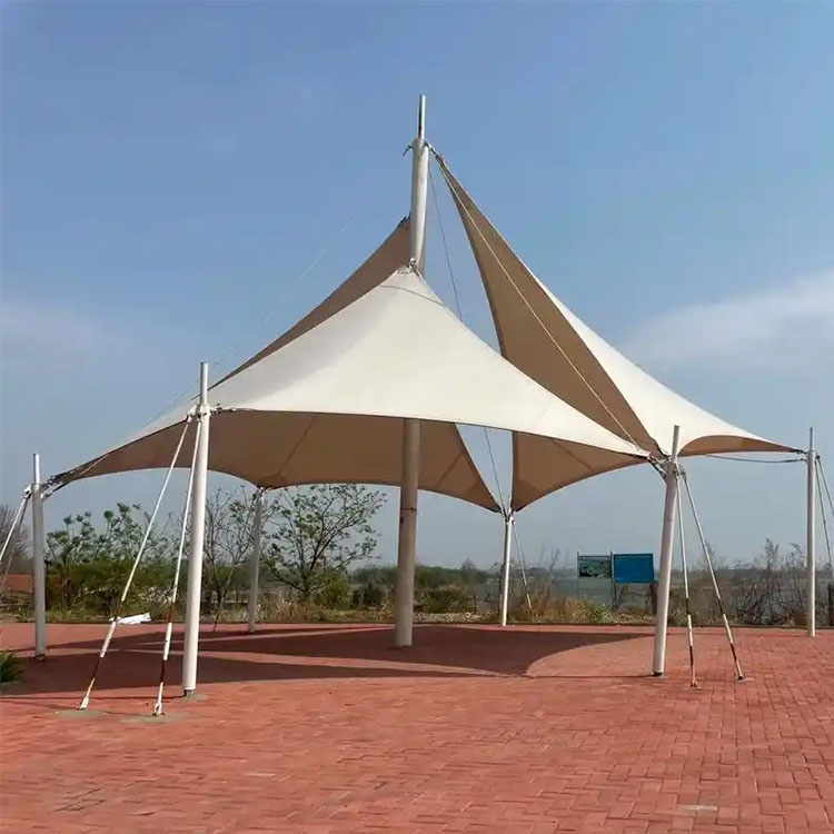 库车市膜结构景观棚