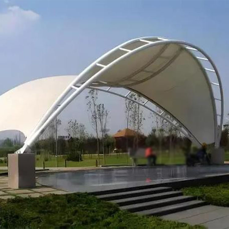 库车市膜结构景观棚
