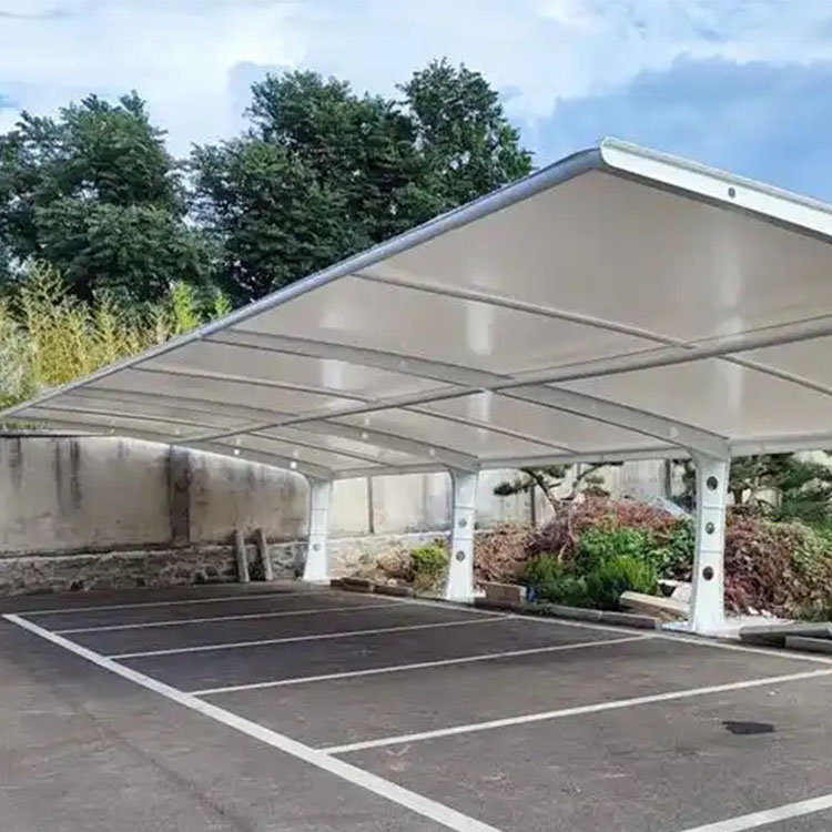 库车市膜结构汽车棚